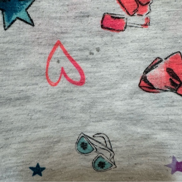 Lot Of 2 SO Girls Tops Size 14 & 16 Multi Color Cap Sleeves Flowy Graphic Print - Picture 15 of 16